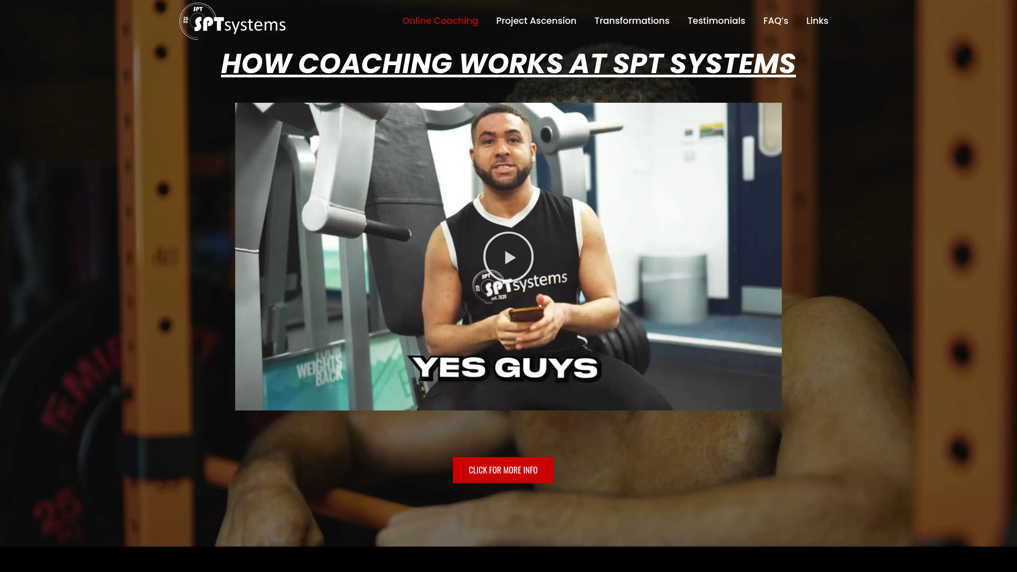 SPT Systems Online Coach