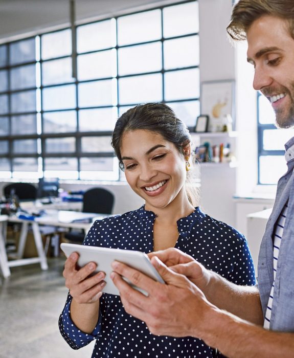 Ive got some designs to show you...Cropped shot of a creative businessperson working in the office.